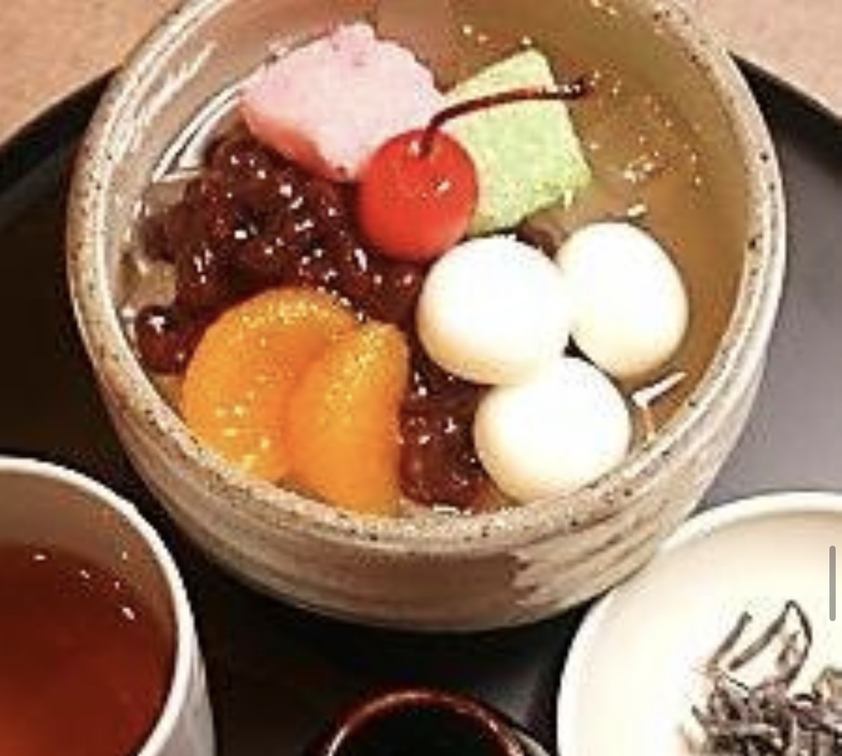白玉あんみつ