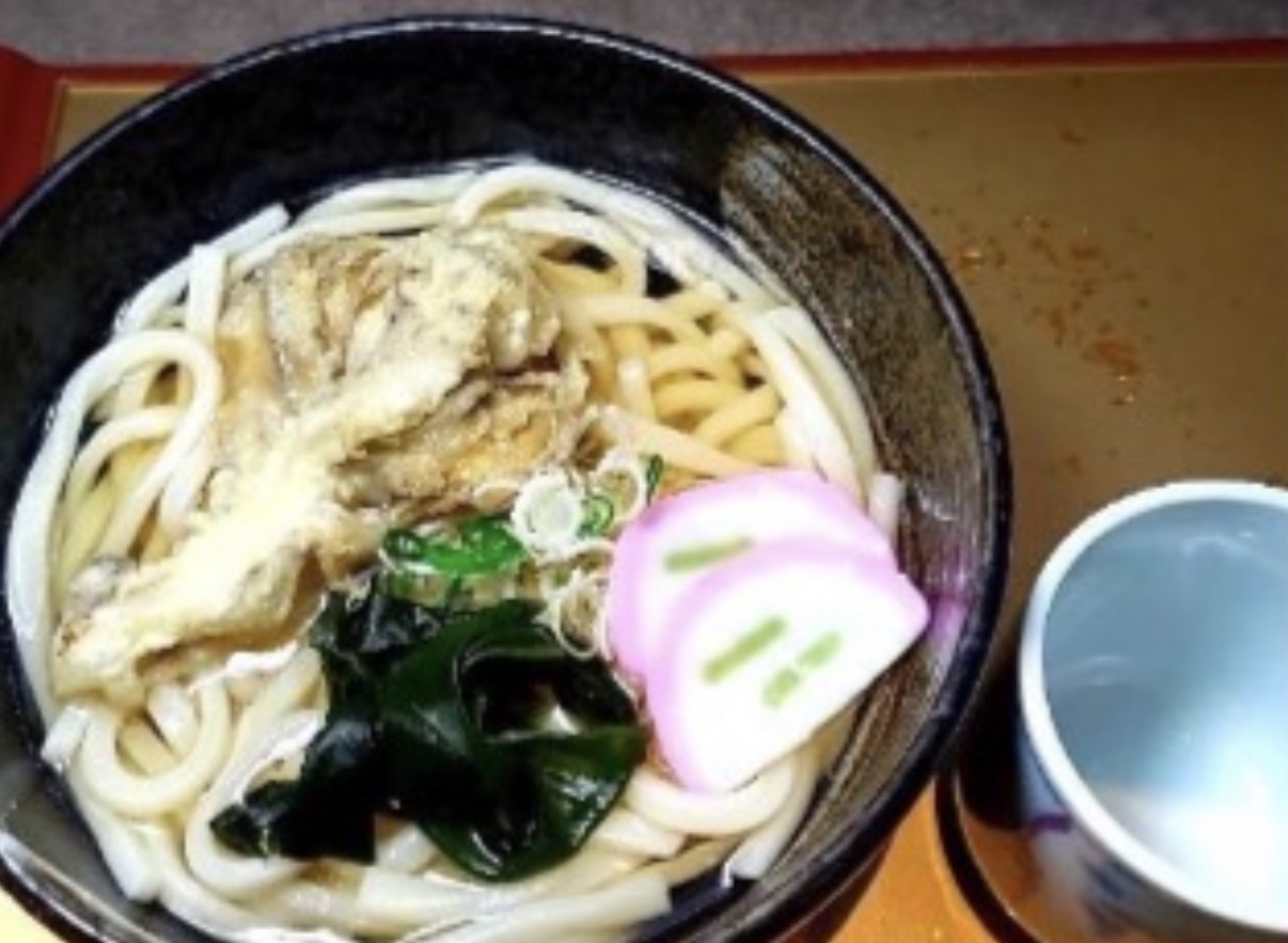 舞茸天ぷらうどん
