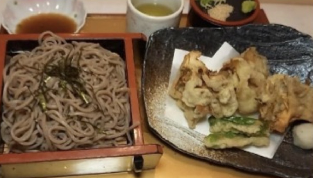 舞茸天ざるそば