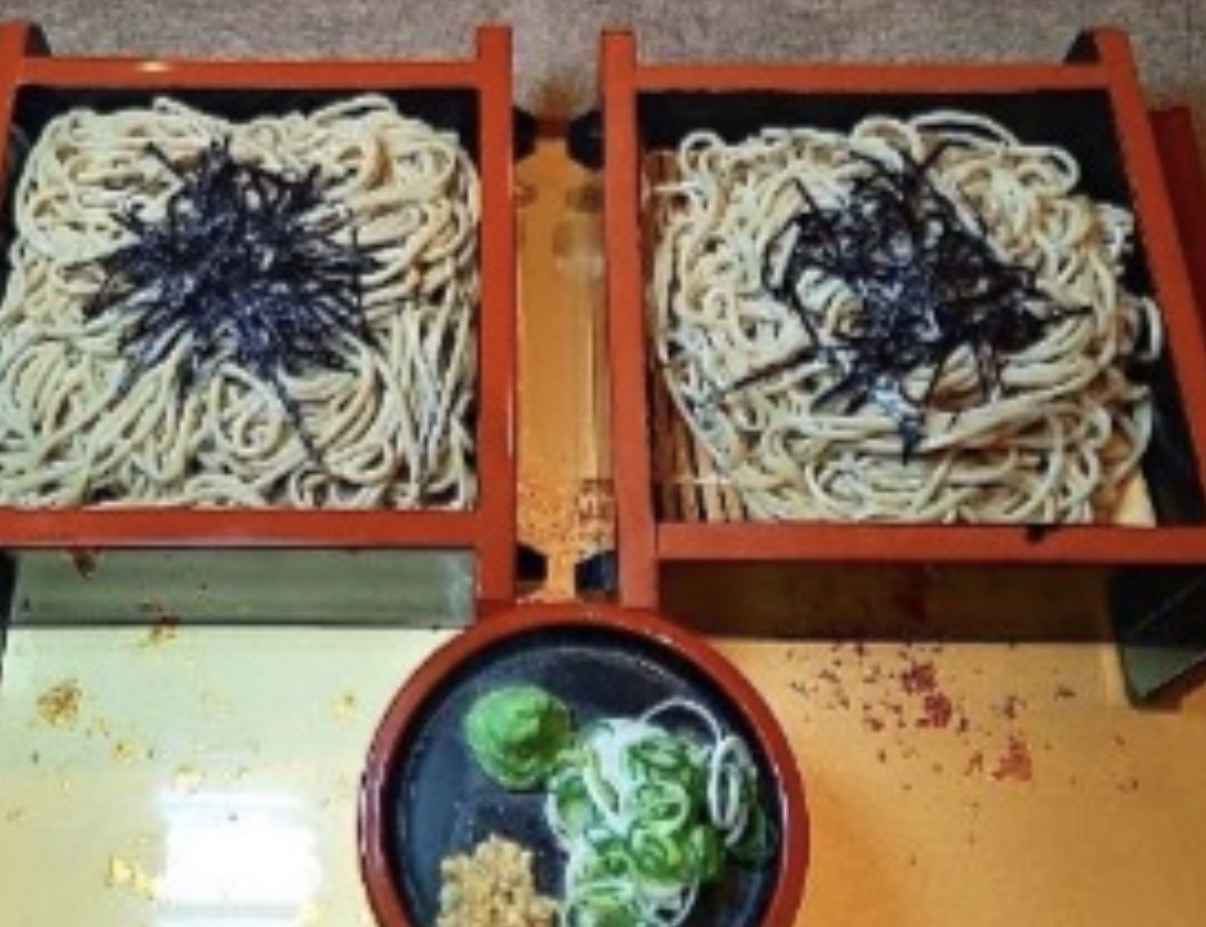 ざるそば2段盛り